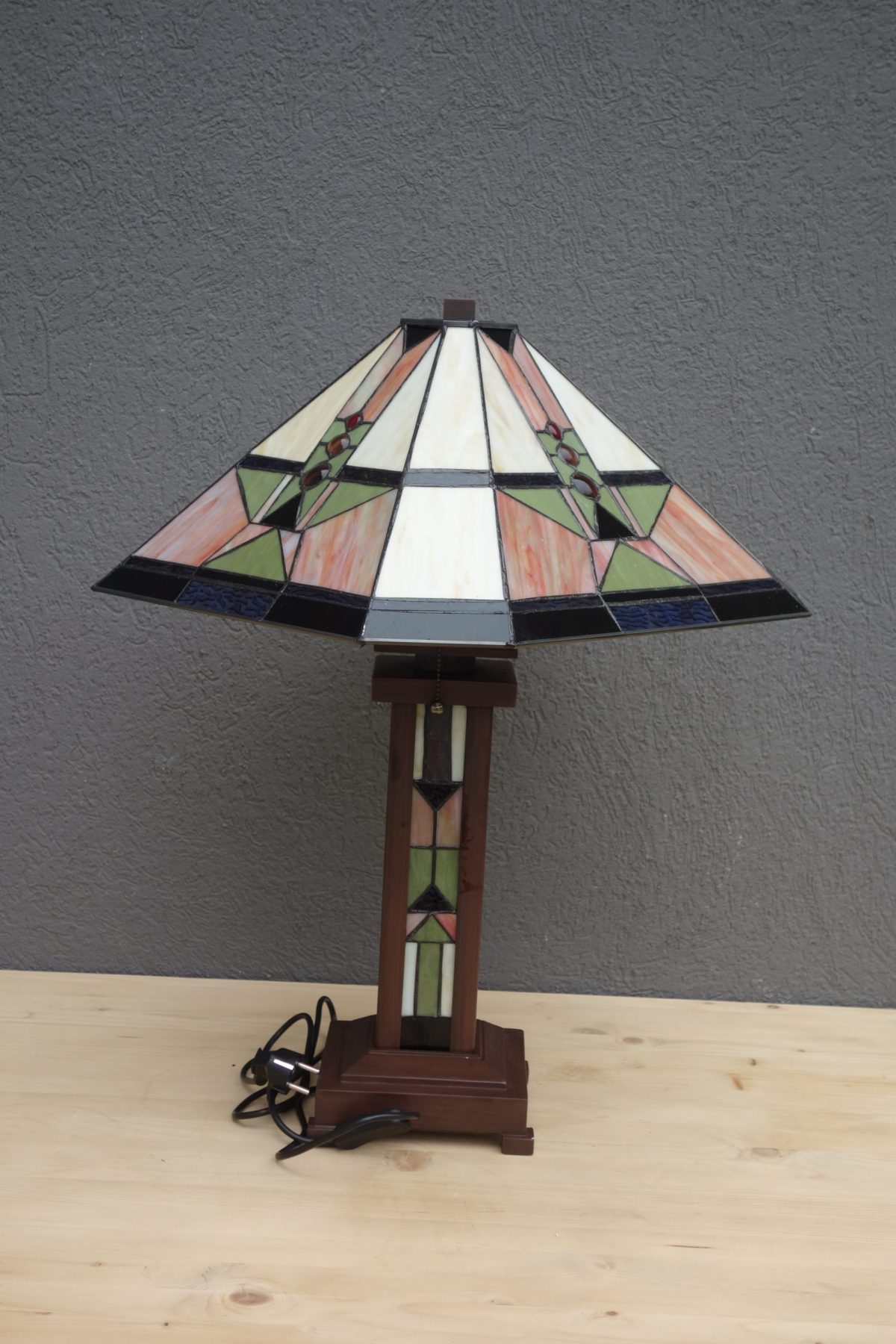 Lampa  nočná  Tiffany  70  x  50  cm – Obrázok 4