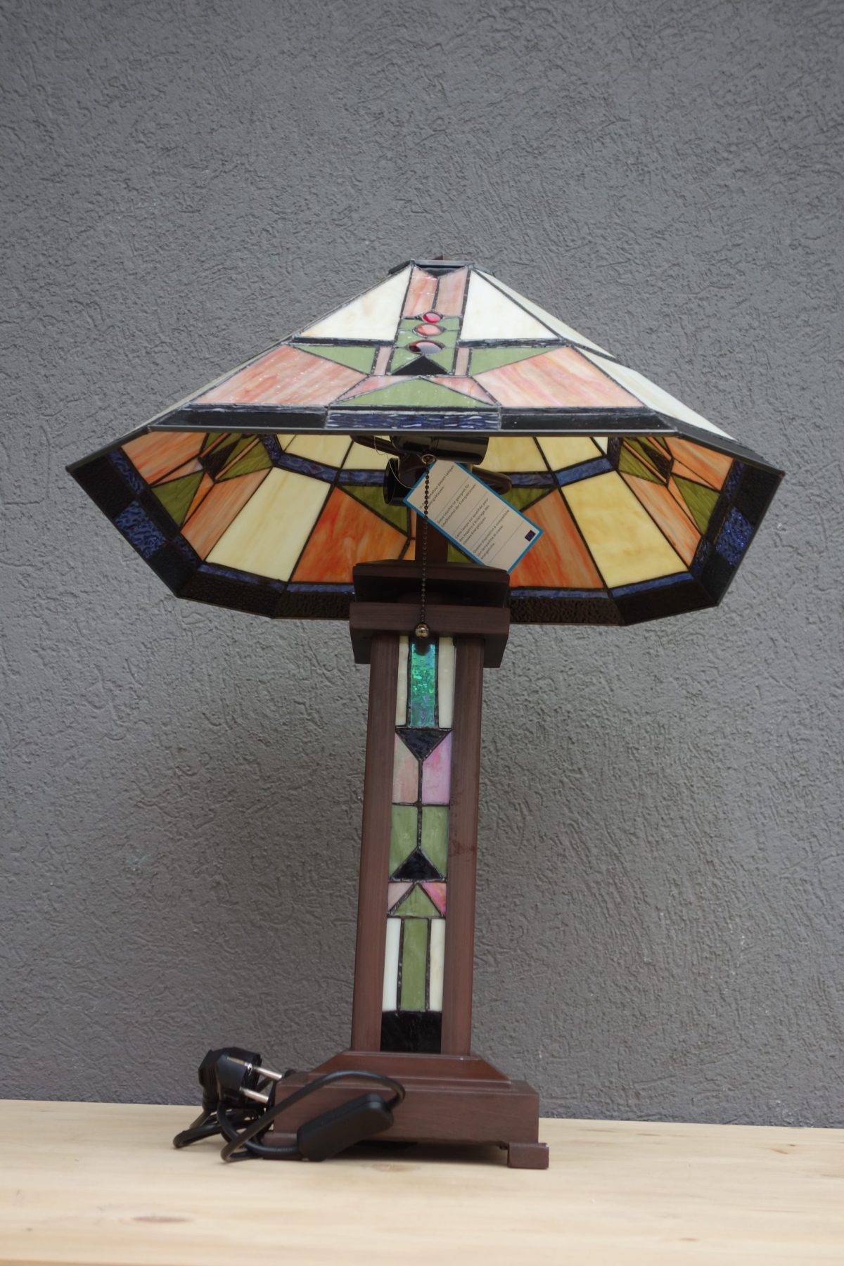 Lampa  nočná  Tiffany  70  x  50  cm – Obrázok 5
