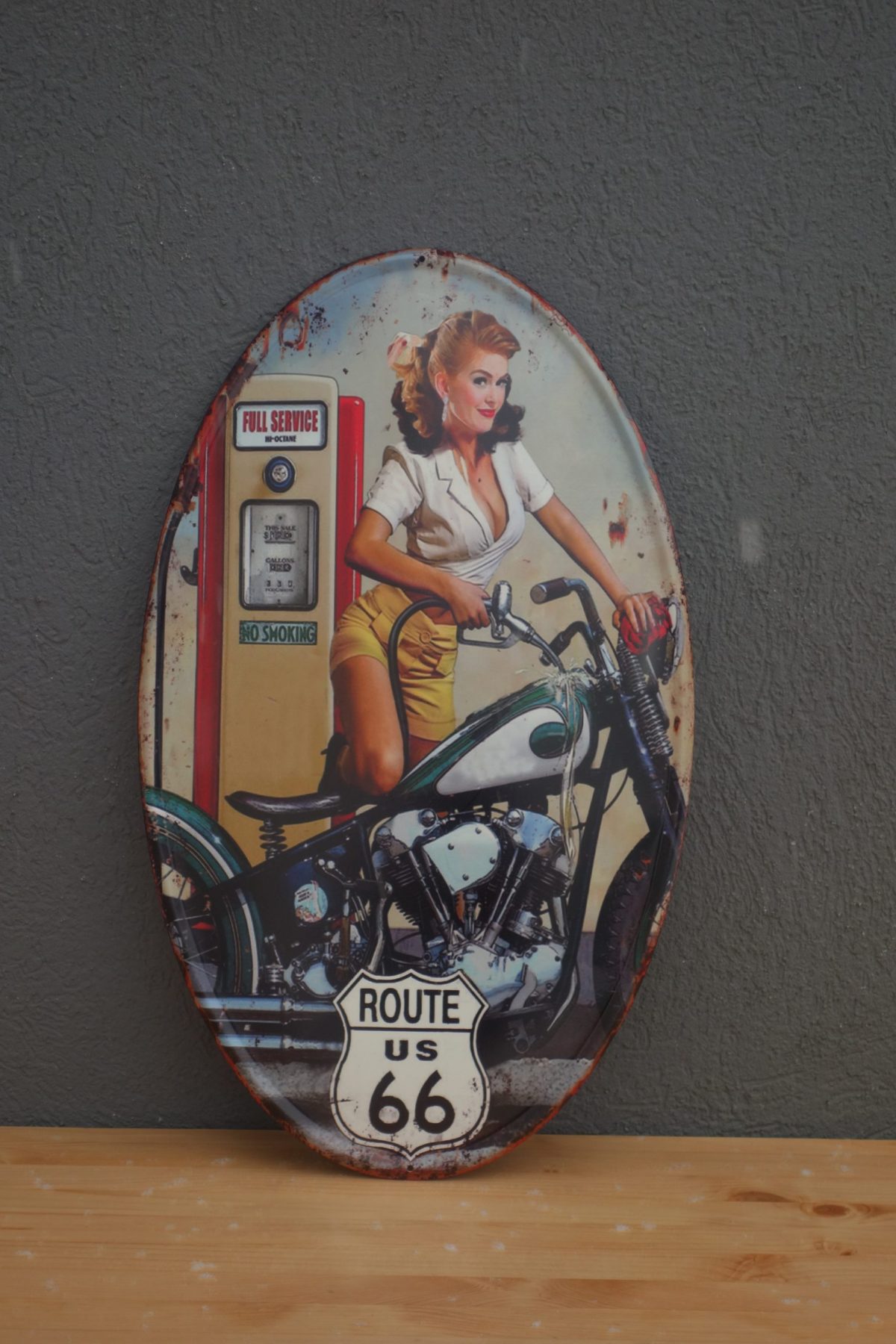 Plechová "RETRO" tabuľa  -  56  x   34  cm  (  v  +  š  ) – Obrázok 2