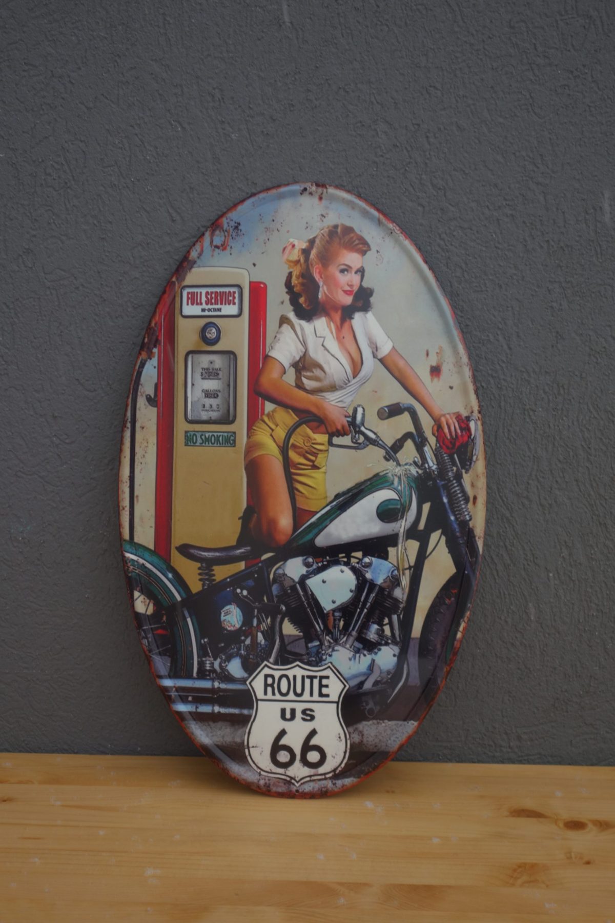 Plechová "RETRO" tabuľa  -  56  x   34  cm  (  v  +  š  ) – Obrázok 3