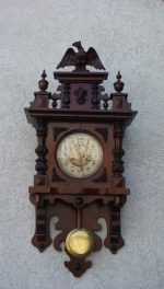 Hodiny  starožitné  nástenne  kyvadlové – Obrázok 2