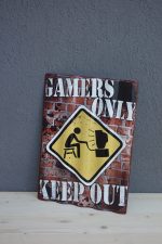 Plechová "RETRO" tabuľa