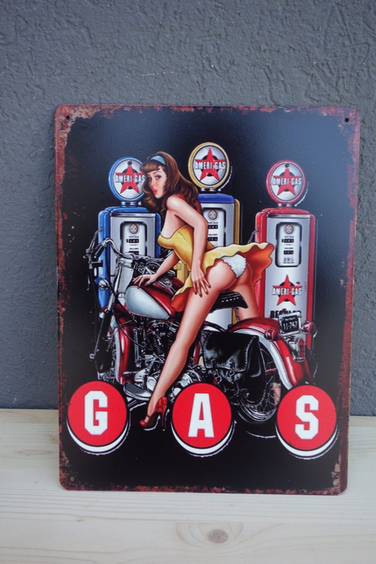 Plechová "RETRO" tabuľa – Obrázok 3