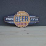 Plechová "RETRO" tabuľa