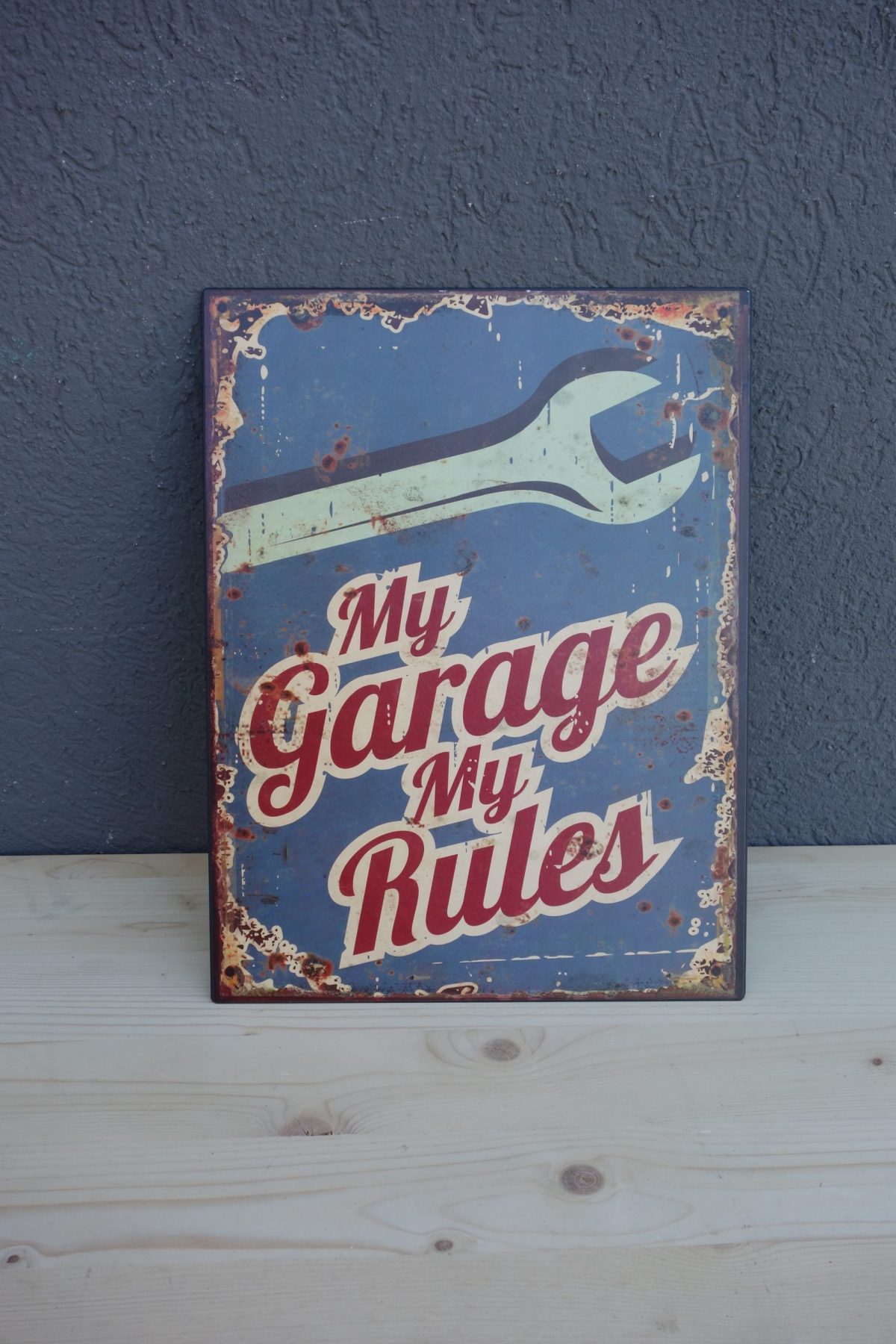 Plechová "RETRO" tabuľa – Obrázok 3