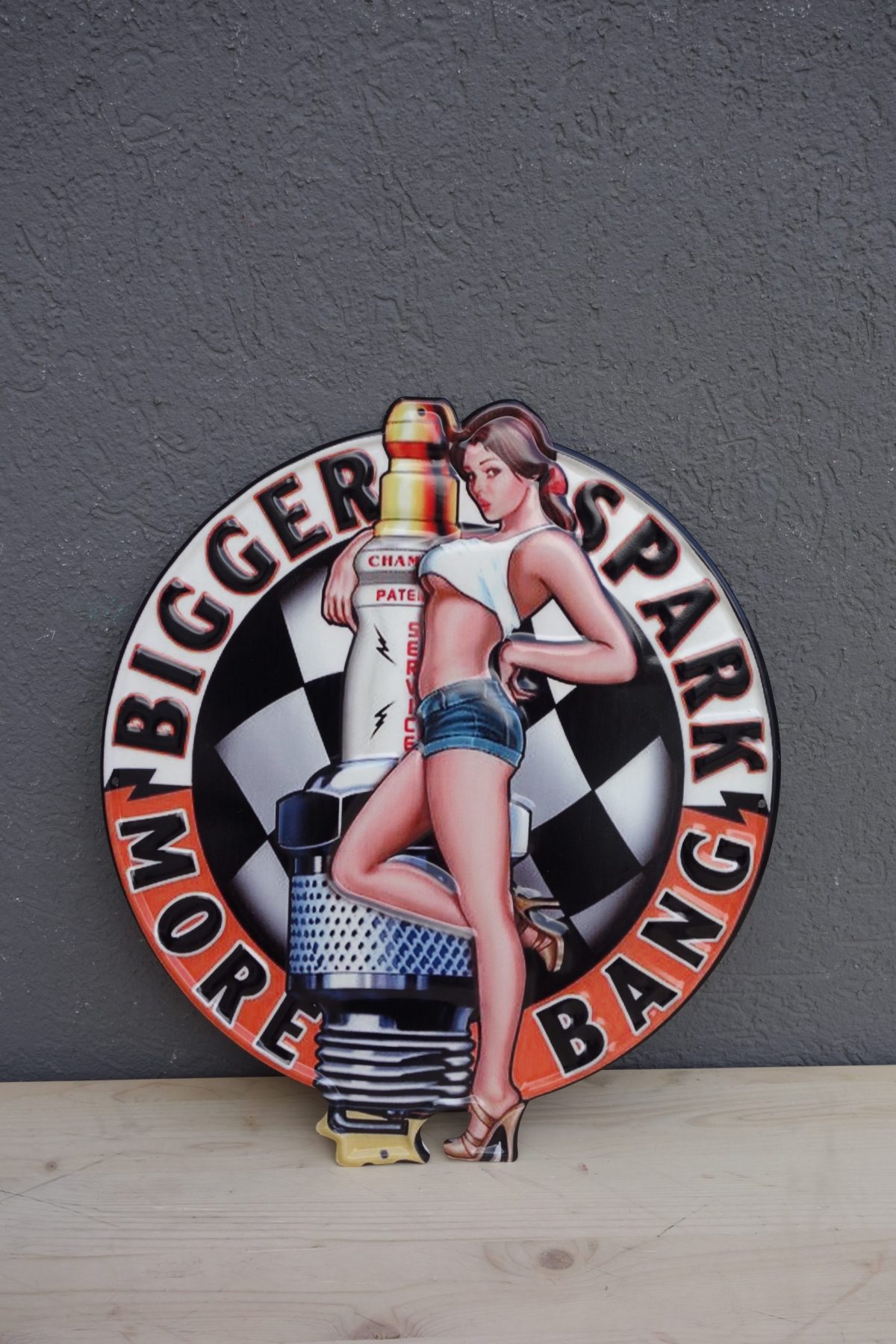 Plechová "RETRO" tabuľa – Obrázok 3