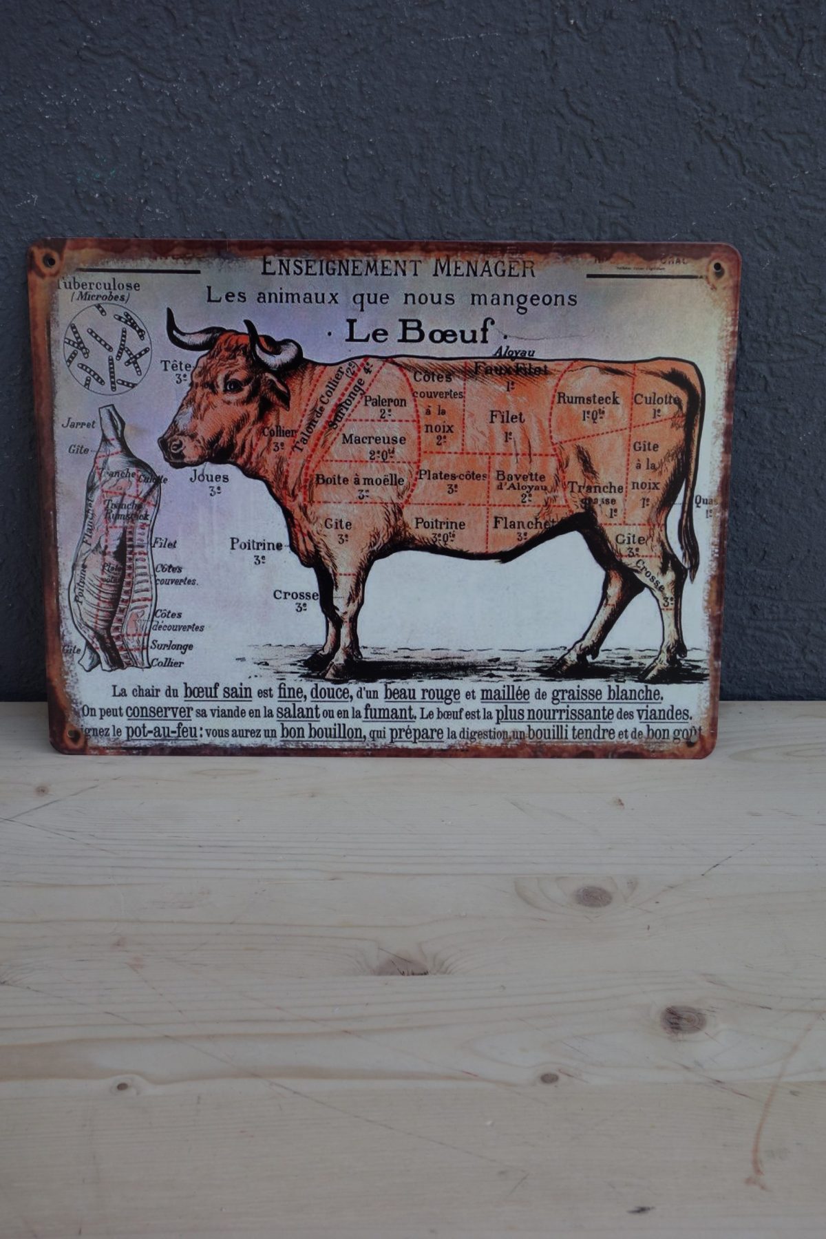 Plechová "RETRO" tabuľa – Obrázok 2