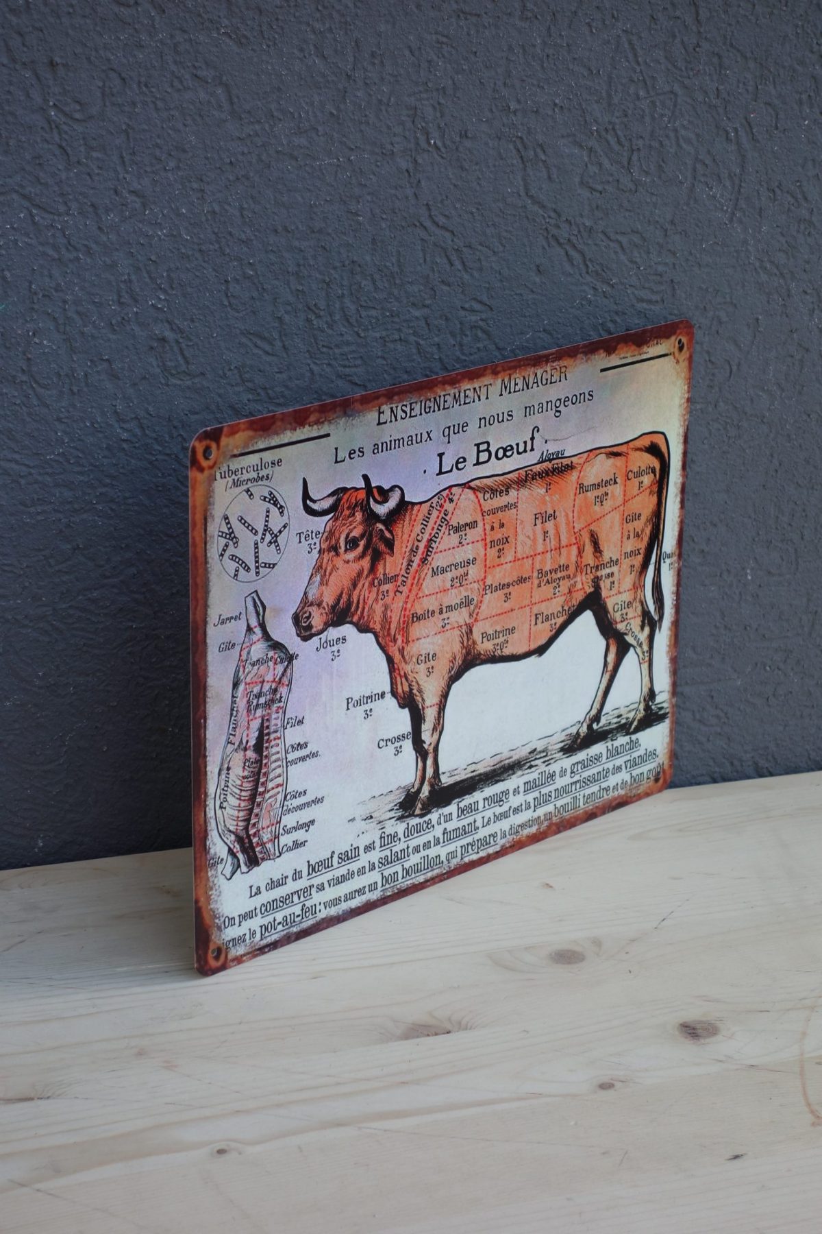 Plechová "RETRO" tabuľa – Obrázok 3