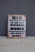 Plechová "RETRO" tabuľa