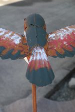 Záhradná   dekorácia    pestrý   vtáčik – Obrázok 6