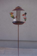 Záhradná   dekorácia   vtáčiky   s   klietkou – Obrázok 3