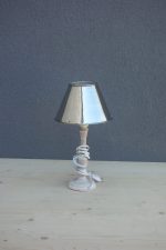 Lampa  stolná  -  strieborná – Obrázok 2