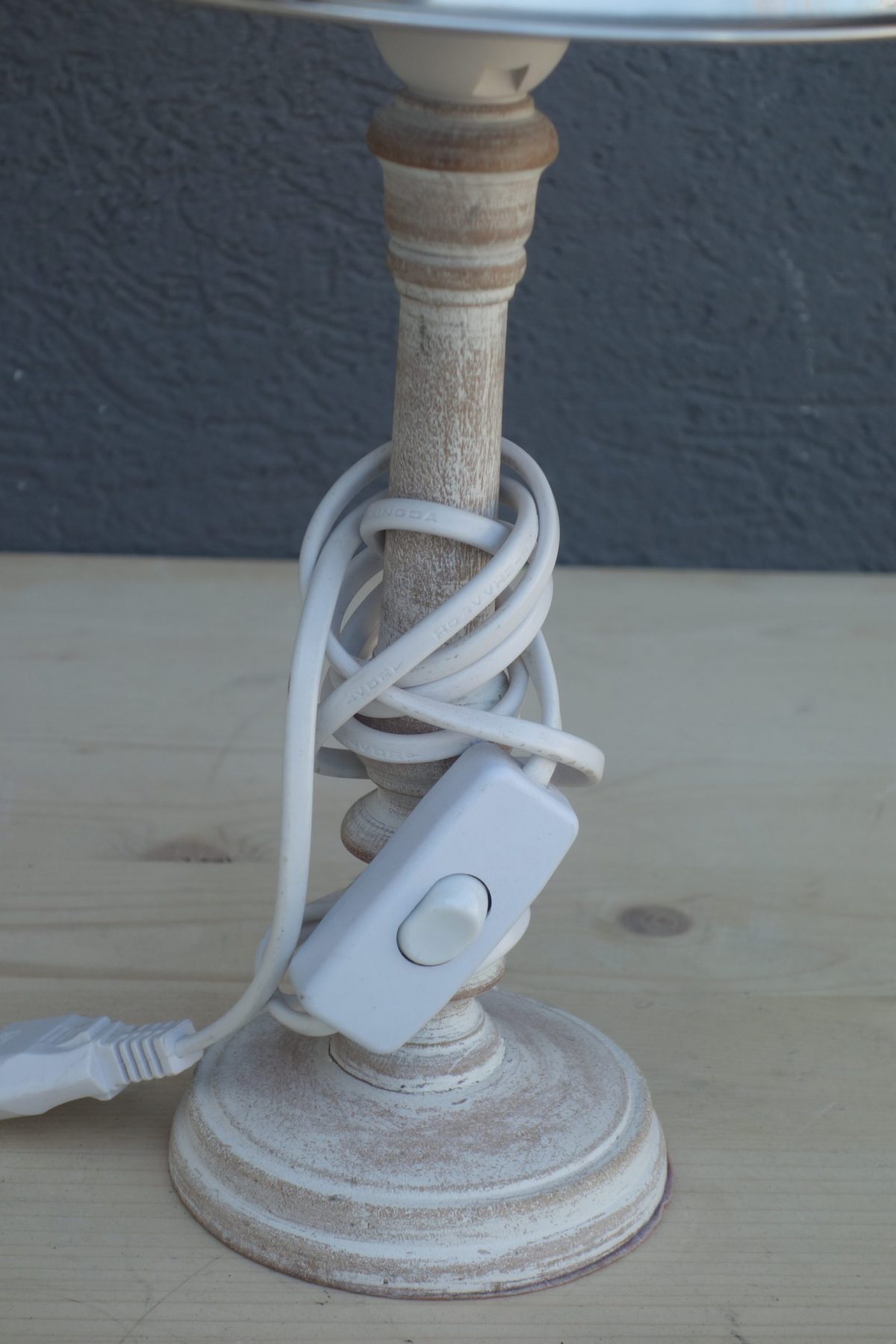 Lampa  stolná  -  strieborná – Obrázok 4