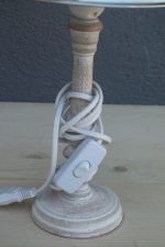 Lampa  stolná  -  strieborná – Obrázok 4