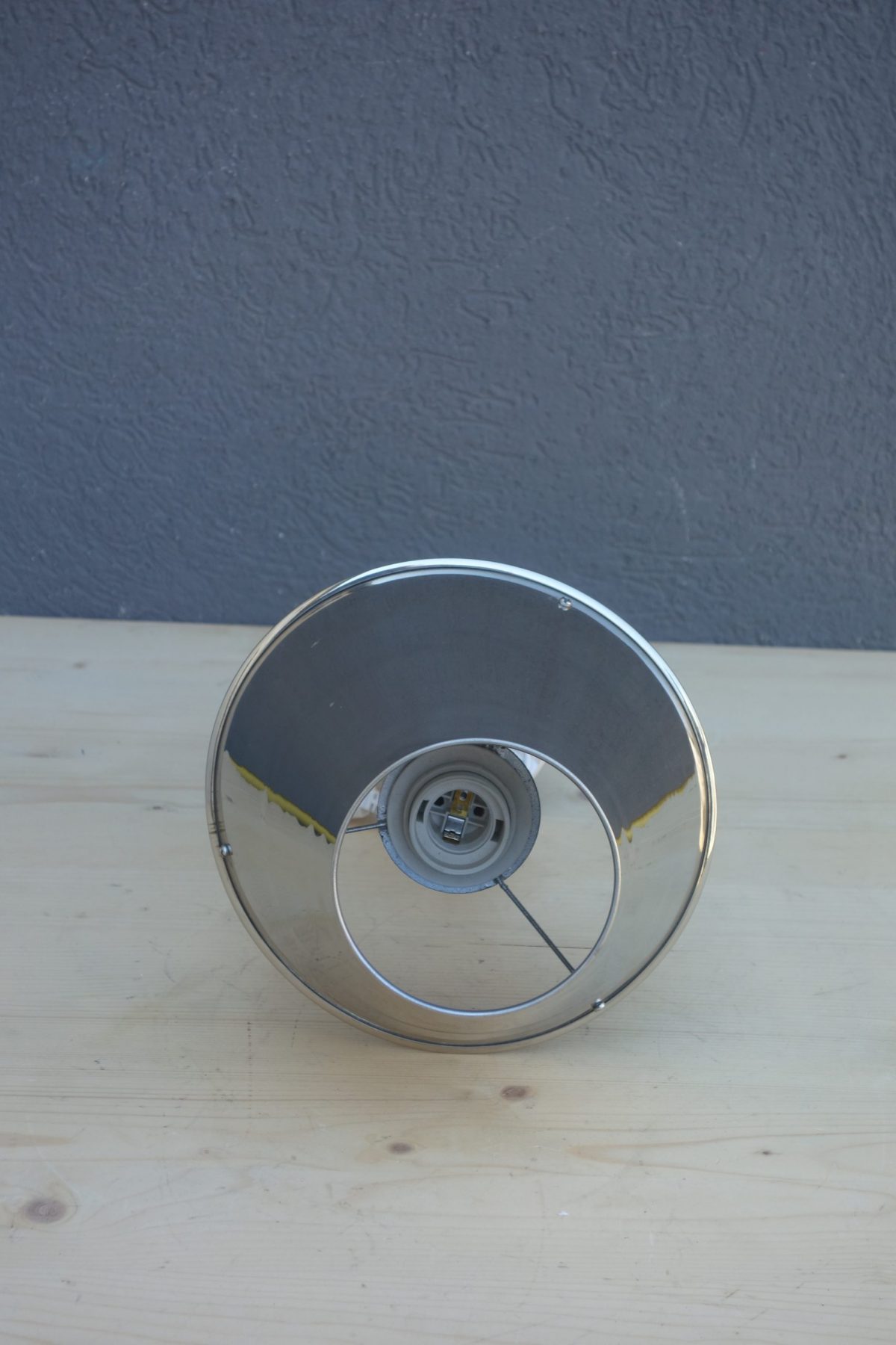 Lampa  stolná  -  strieborná – Obrázok 5