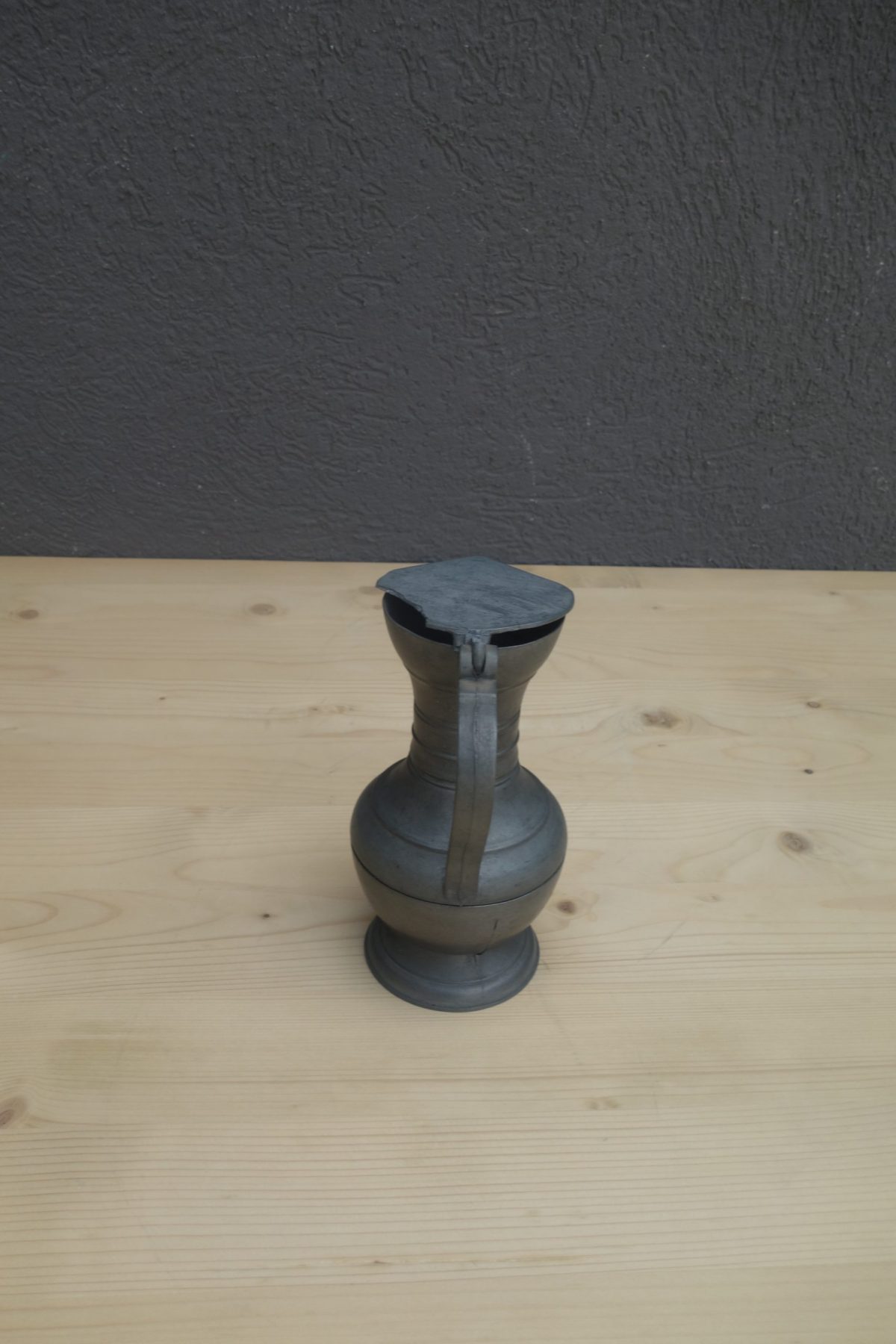 Kanvička    cínová   -  17  cm – Obrázok 5
