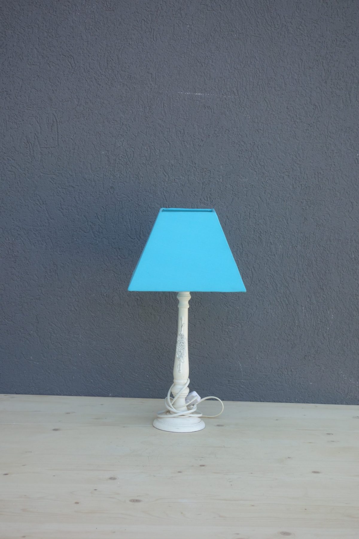 Lampa   stolná    -  modrá – Obrázok 3