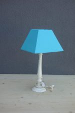 Lampa   stolná    -  modrá