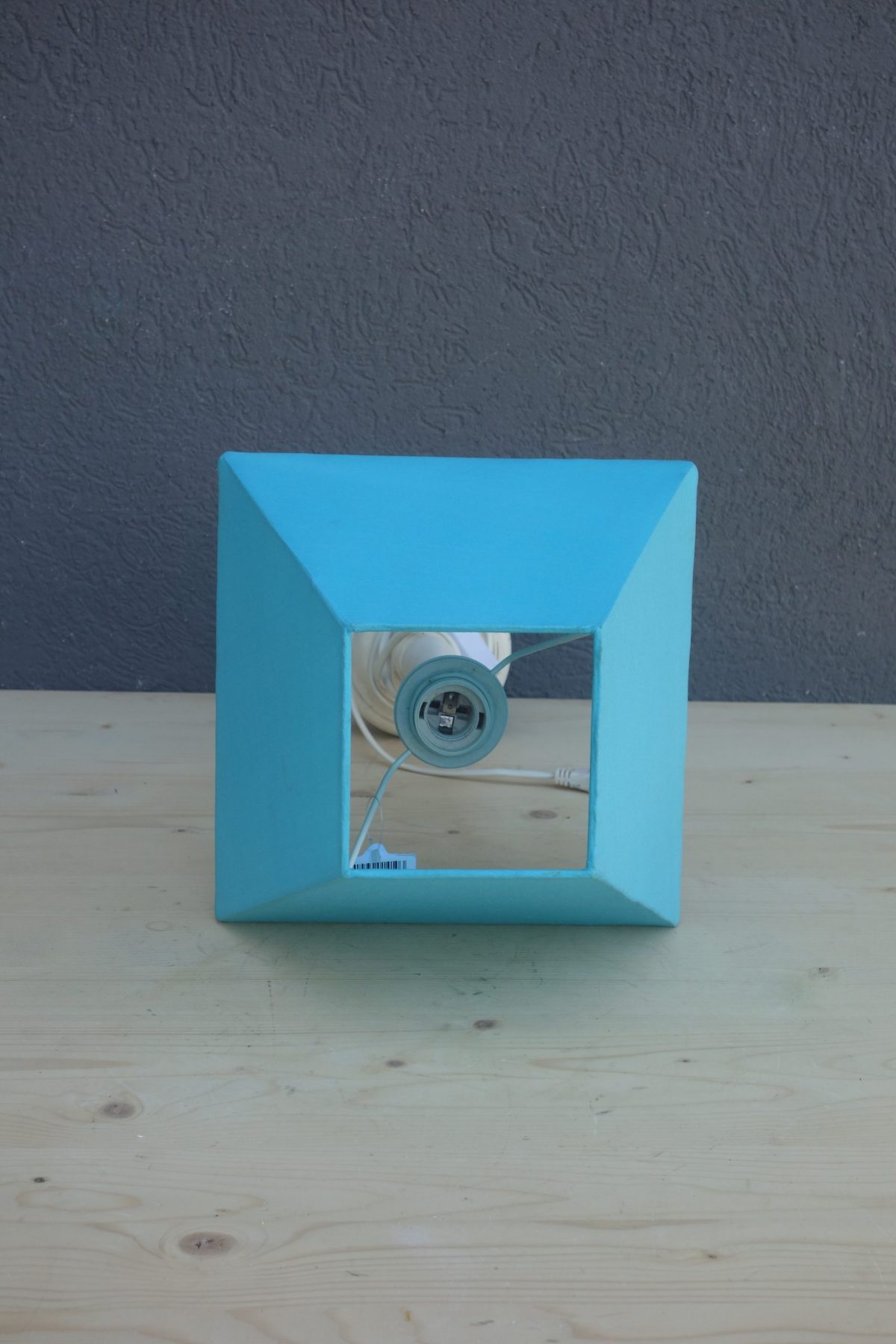 Lampa   stolná    -  modrá – Obrázok 4