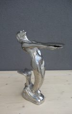 Morská  panna  -  nerezová  dekorácia – Obrázok 2