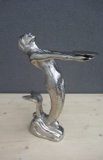 Morská  panna  -  nerezová  dekorácia – Obrázok 3