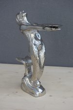 Morská  panna  -  nerezová  dekorácia – Obrázok 4