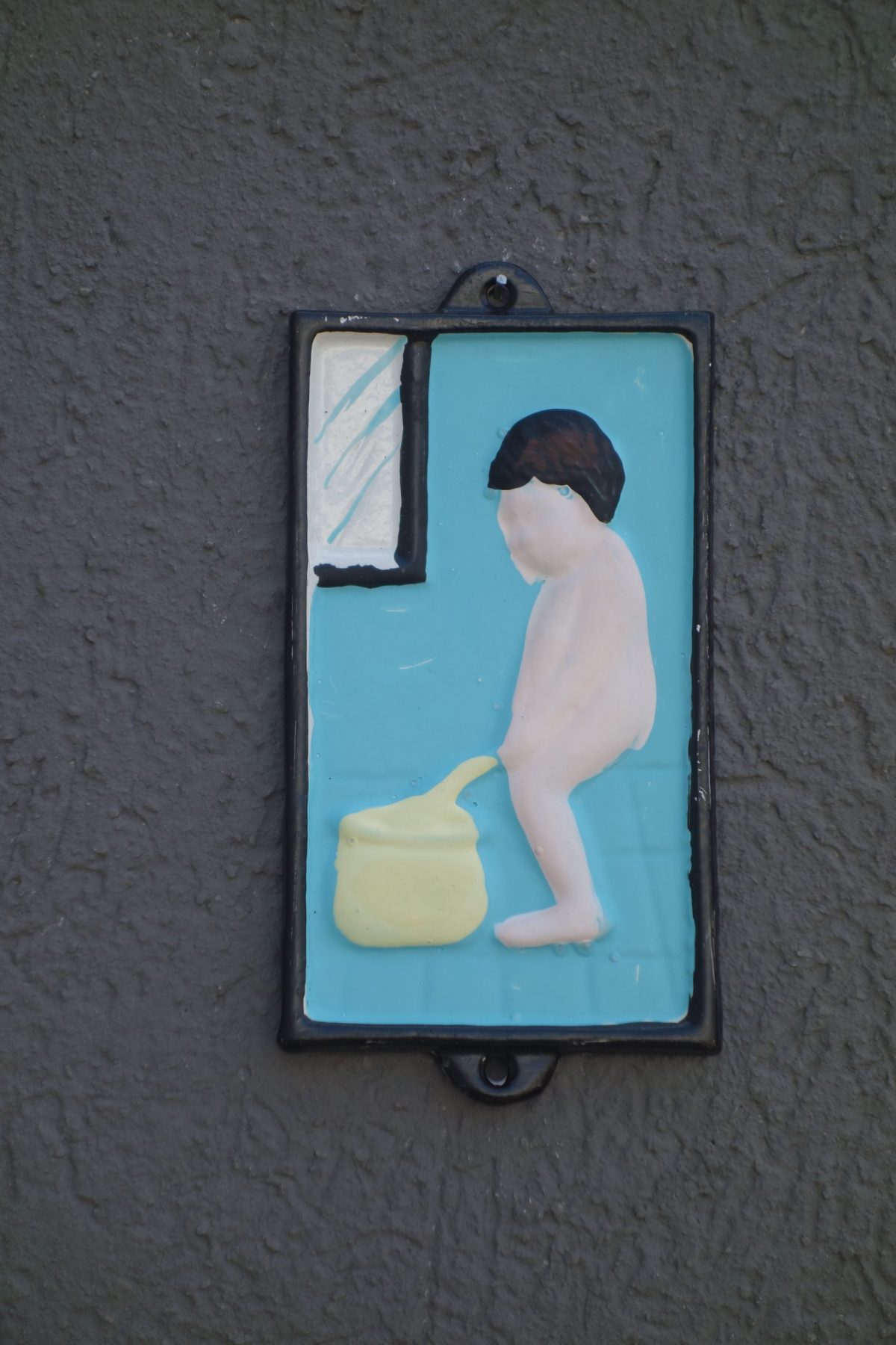 Označenie   dverí   na   WC   -  muži – Obrázok 2