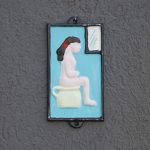 Označenie   dverí   na   WC   -  ženy