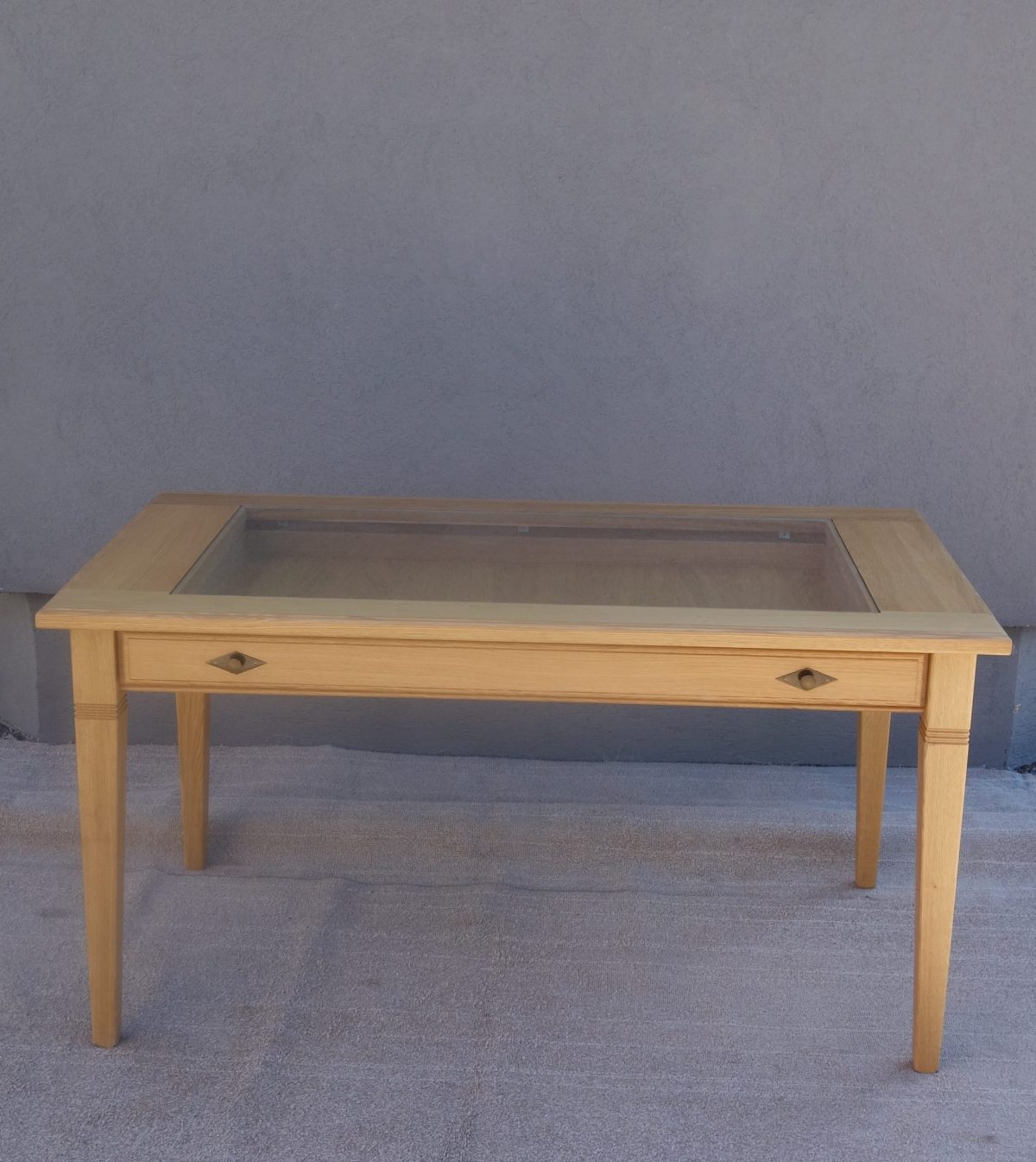 Stôl   jedálensky    so    sklom – Obrázok 2