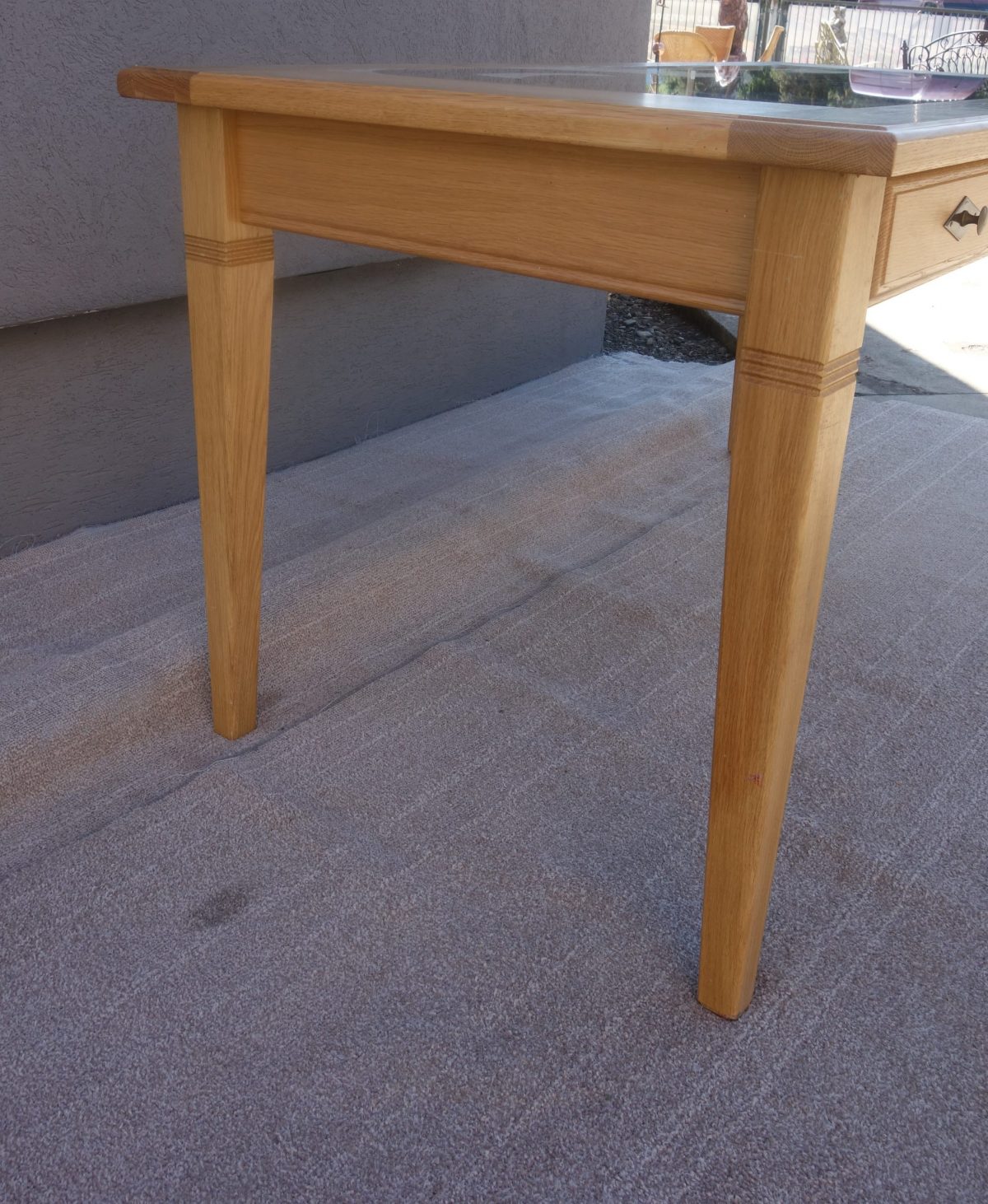 Stôl   jedálensky    so    sklom – Obrázok 4