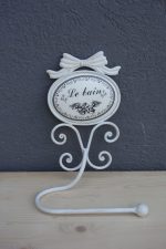 Vešiak   romantický   kovový   na   uterák – Obrázok 3