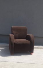 Kreslo   tmavo  -  hnedé – Obrázok 4