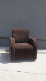 Kreslo   tmavo  -  hnedé – Obrázok 3