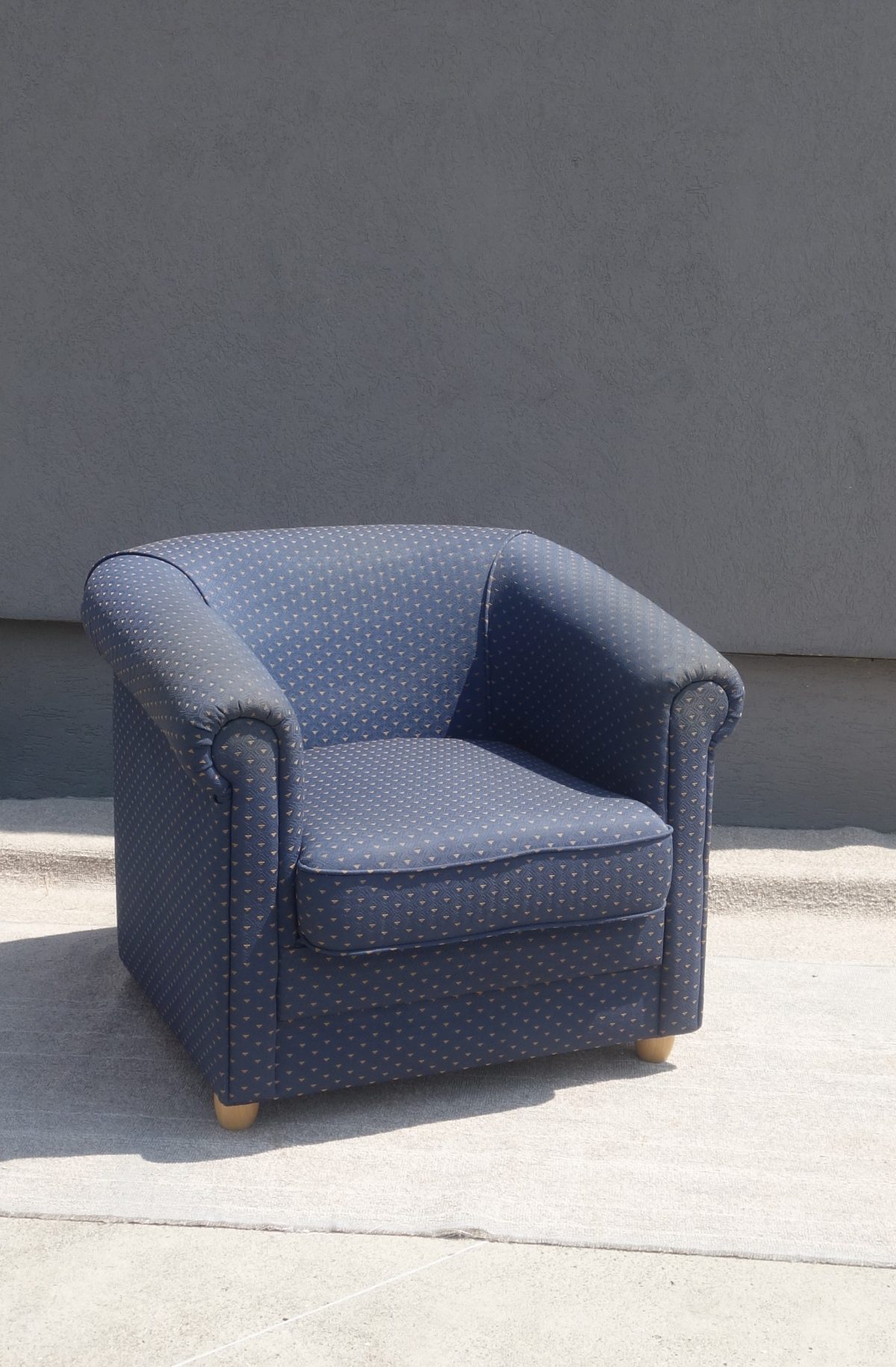 Kreslo   modré – Obrázok 2