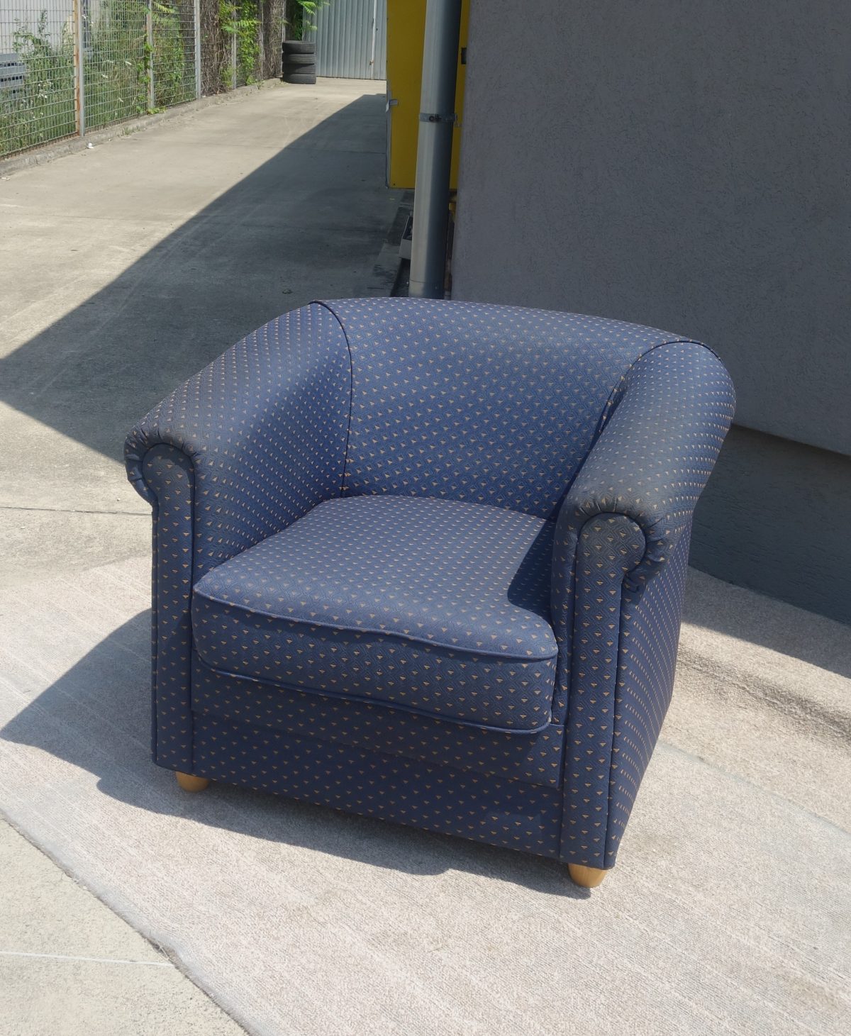 Kreslo   modré – Obrázok 3