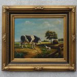 Obraz  –  ručne  maľovaný  na  sololitovej  doske   –  79  x  88  cm  (  v  +  š  )