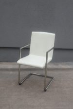 Stolička  jedálenská  biela – Obrázok 3