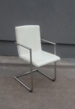 Stolička  jedálenská  biela – Obrázok 4