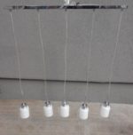 Svietidlo   závesné   s   5   tienidlami – Obrázok 2