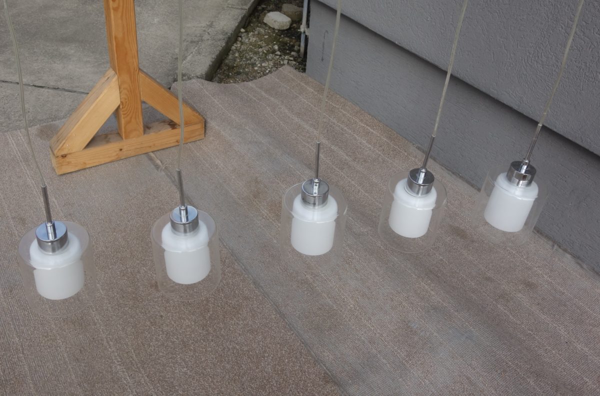 Svietidlo   závesné   s   5   tienidlami – Obrázok 3