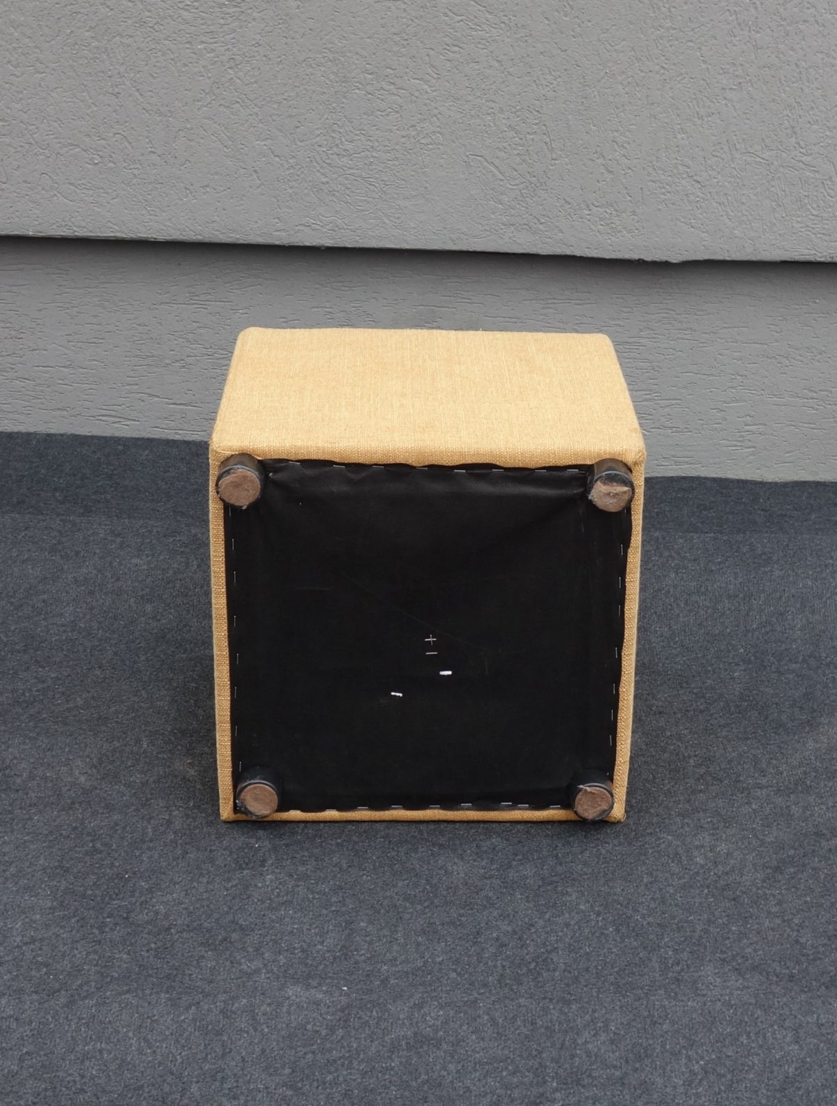 Taburetka  látková  -  svetlo  hnedá – Obrázok 4