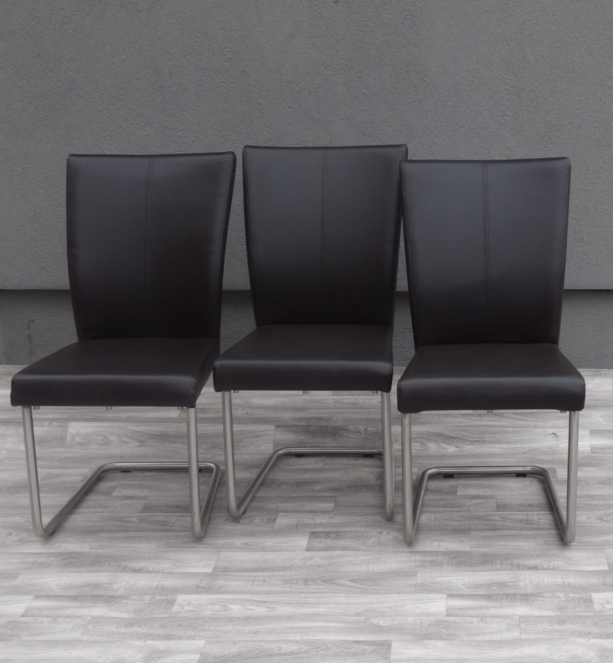 Stolička  jedálenská  -  chrómová – Obrázok 2