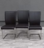 Stolička  jedálenská  -  chrómová – Obrázok 2