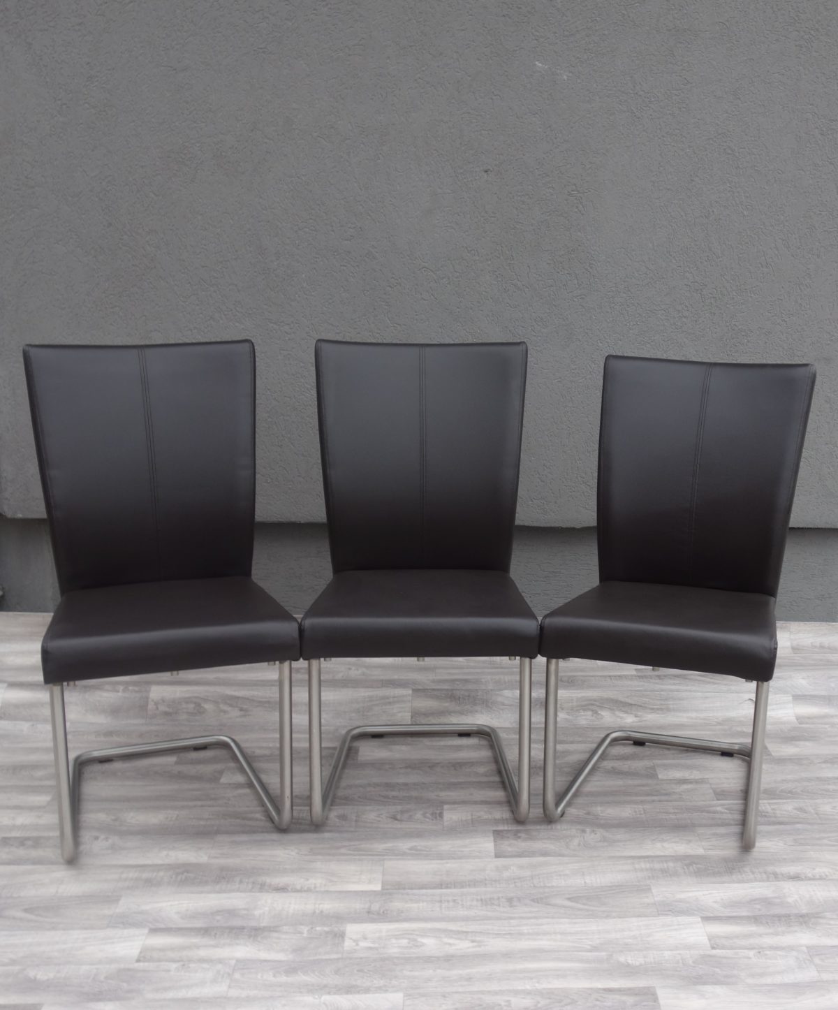 Stolička  jedálenská  -  chrómová – Obrázok 3