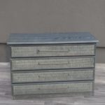 Komoda  so  4  zásuvkami -  sivá