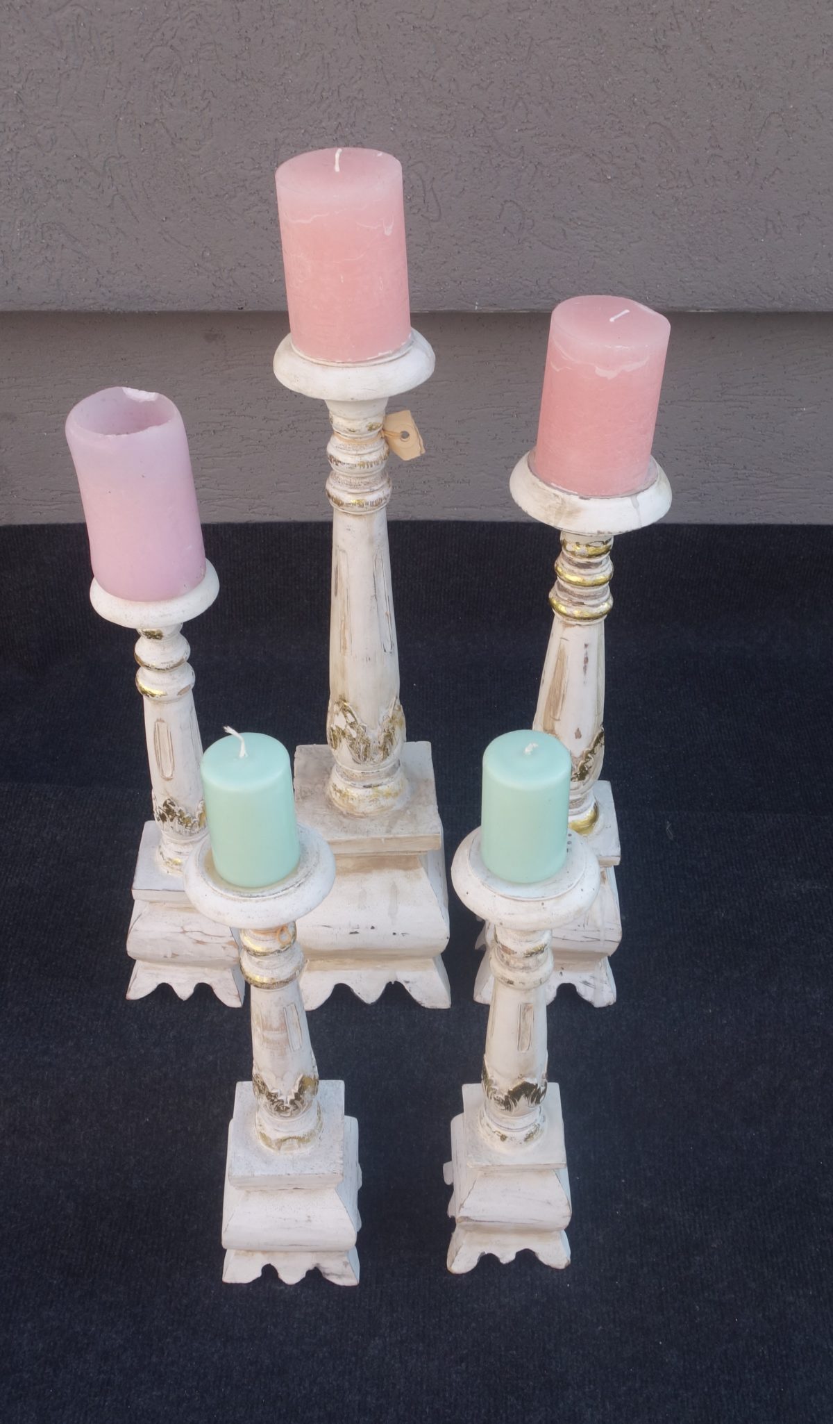 Svietnik  vintage  –  malý – Obrázok 4