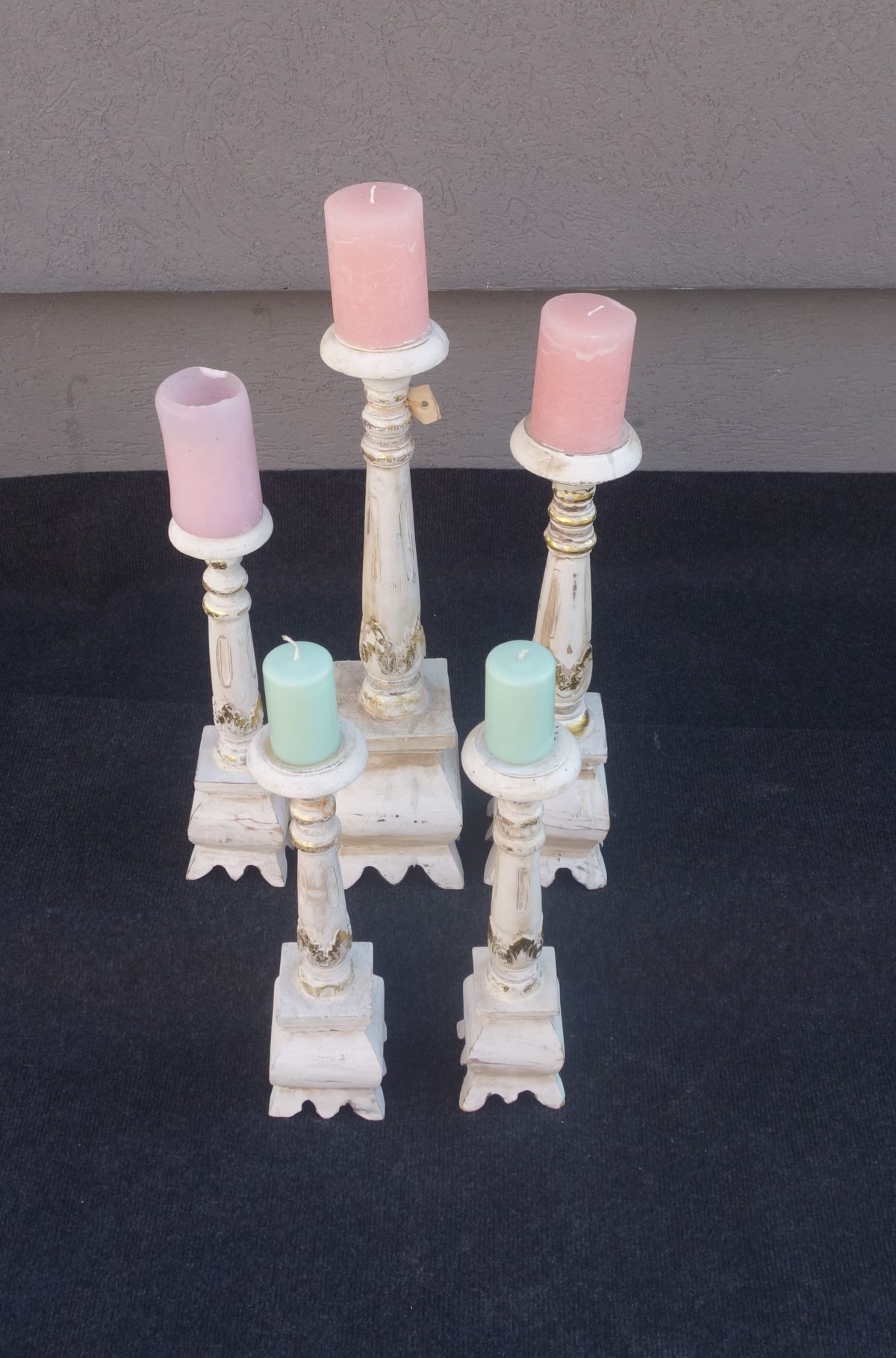 Svietnik  vintage  –  malý – Obrázok 5