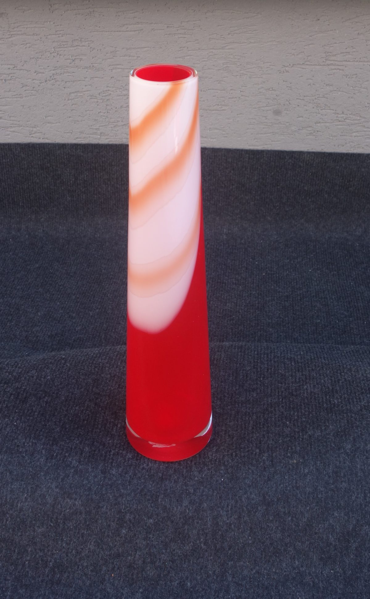 Váza sklenená – duhovaná   36   cm – Obrázok 2