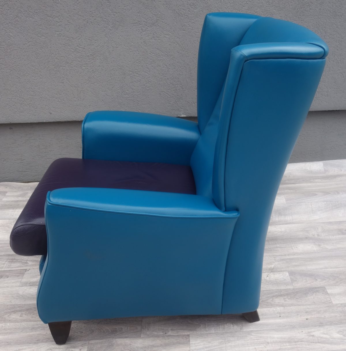 Kreslo  kožené  -  " UŠIAK " – Obrázok 4