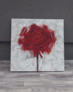 Obraz  maľovaný  -  kvet – Obrázok 2